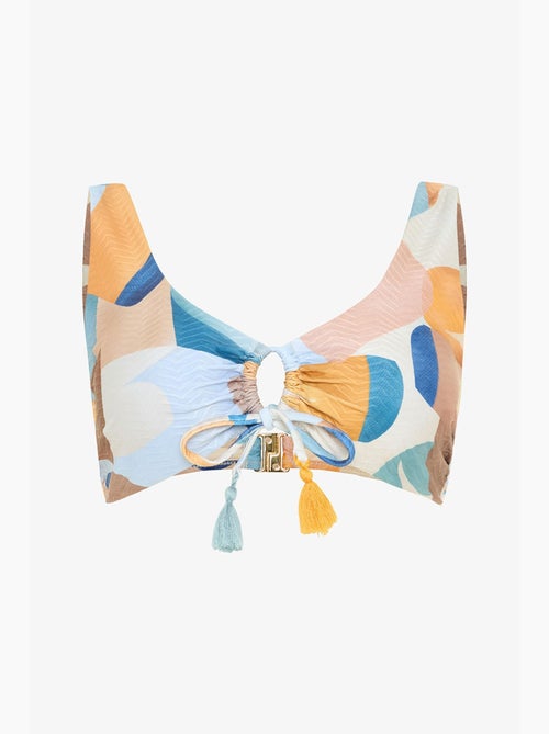Misty hot top bikini con motivo etnico e perline penti - Kiabi Misty hot top bikini con motivo etnico e perline penti - Kiabi