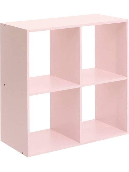Mix'n modul bambini 4 ripiani rosa 63,6x30x63,6 cm - Kiabi Mix'n modul bambini 4 ripiani rosa 63,6x30x63,6 cm - Kiabi