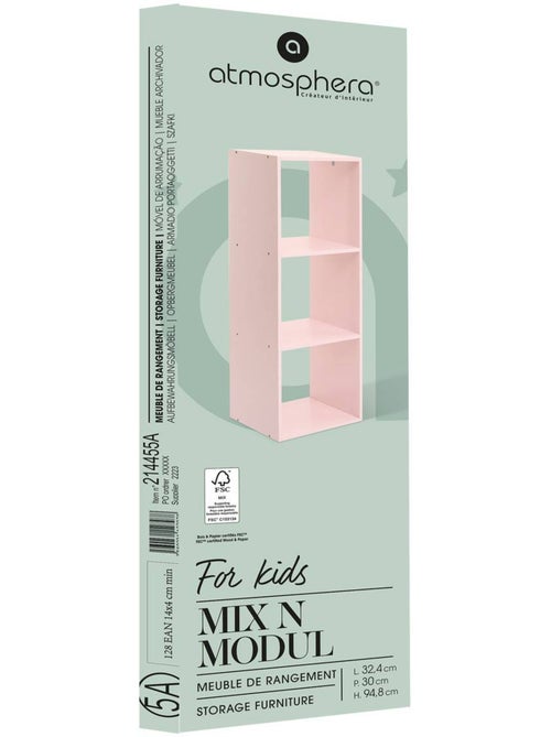 Mobile contenitore modulare a 3 scomparti - Kiabi
