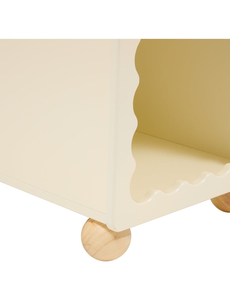 Mobile contenitore per bambini a 2 scomparti Beige - Kiabi
