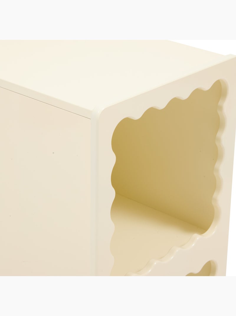 Mobile contenitore per bambini a 2 scomparti Beige - Kiabi