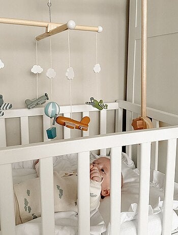 Mobile in legno aeroplani & mongolfiera | JaBaDaBaDo