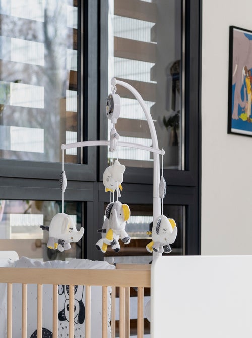 Mobiletto musicale per bebè Eléphant in cotone - SAUTHON - Kiabi