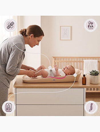 Moby-system baby nest - fasciatoio morbido e sicuro per neonati