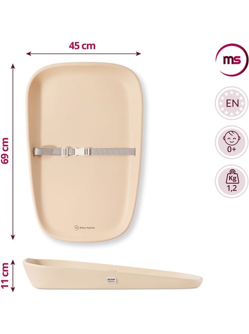 Moby-system baby nest - fasciatoio morbido e sicuro per neonati - Kiabi Moby-system baby nest - fasciatoio morbido e sicuro per neonati - Kiabi
