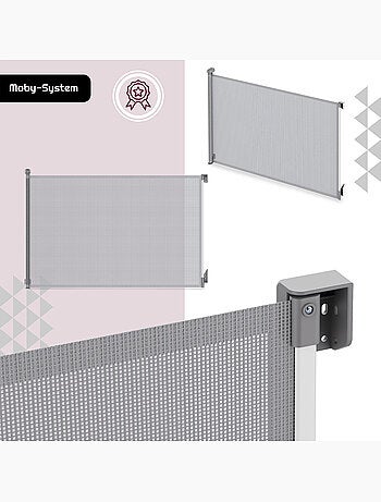 Moby-system safeguard barriera di sicurezza retrattile per bambini e animali