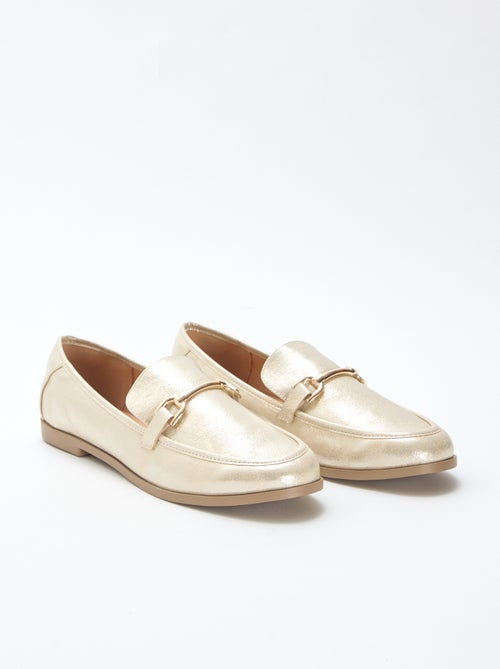 Mocassini argentati e glitterati - Kiabi