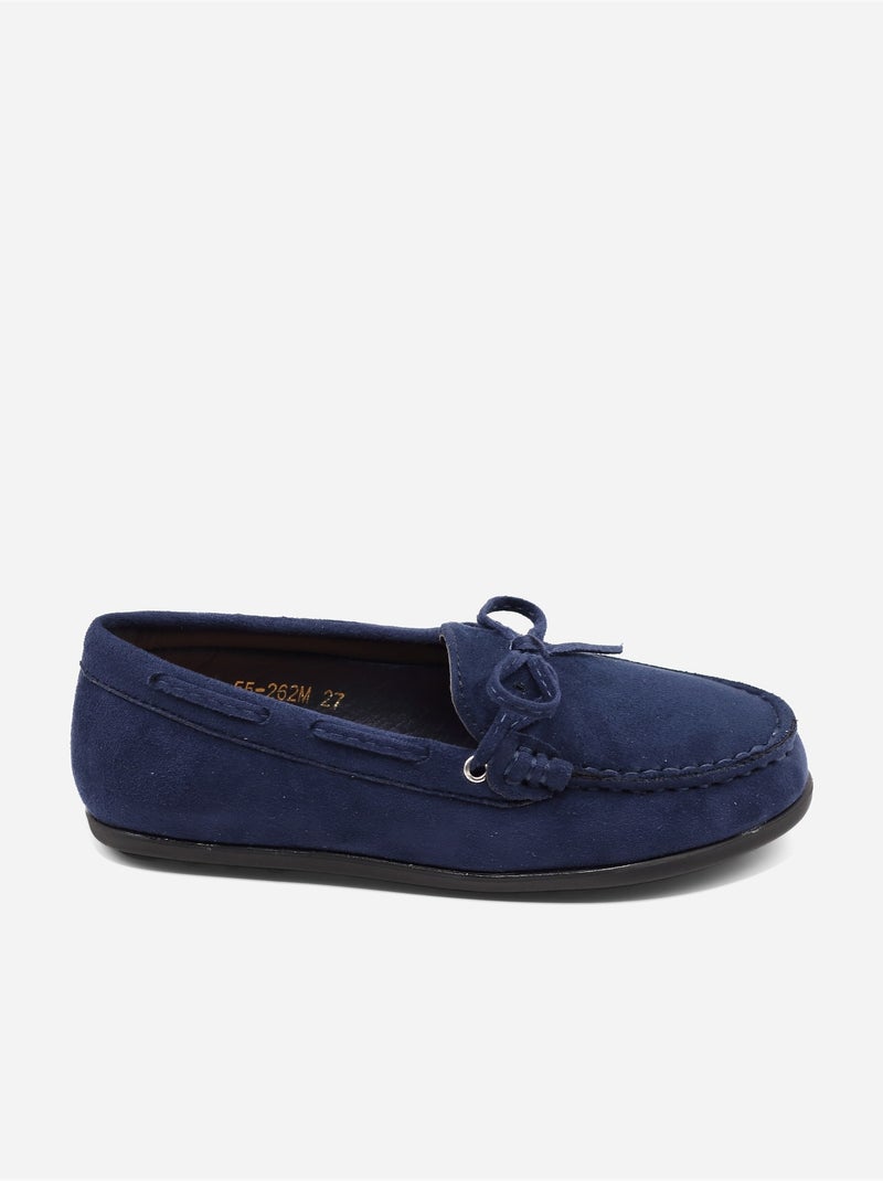 Mocassini con fiocchi Blu scuro - Kiabi