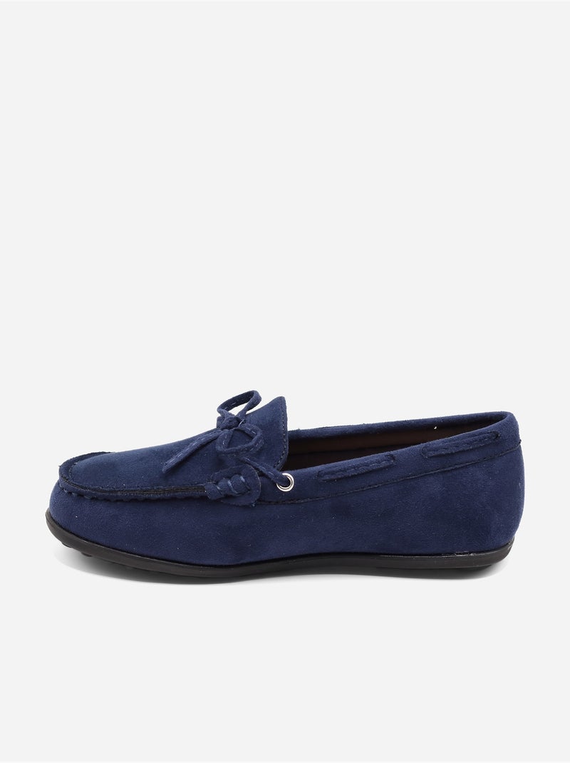 Mocassini con fiocchi Blu scuro - Kiabi