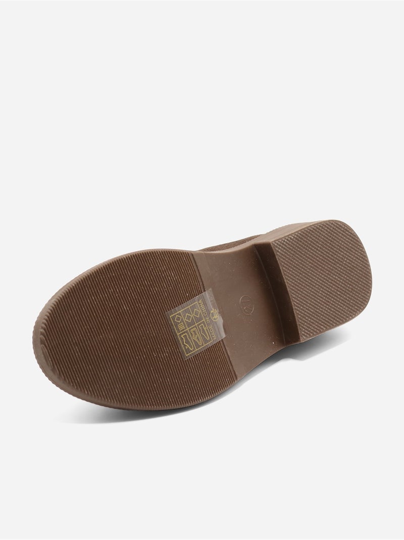 Mocassini con fiocchi Marrone - Kiabi