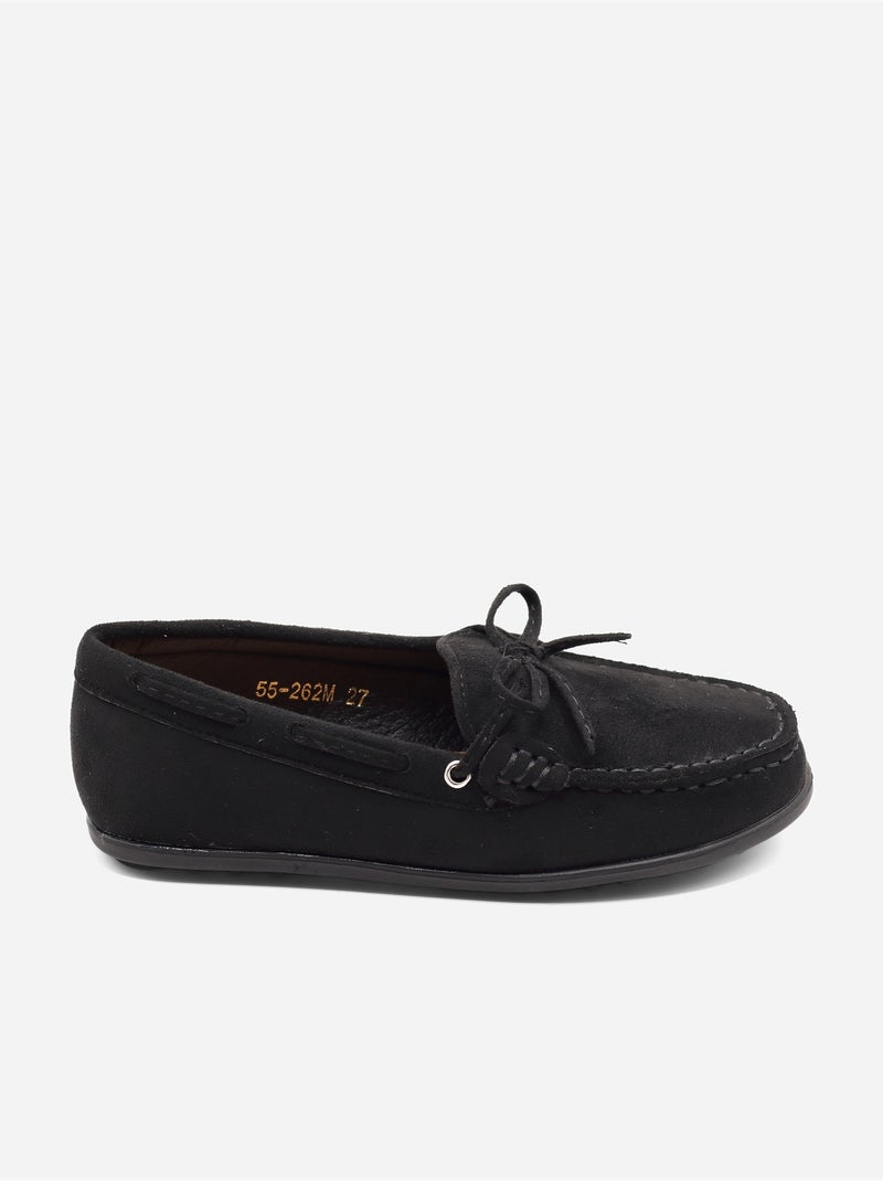Mocassini con fiocchi Nero - Kiabi