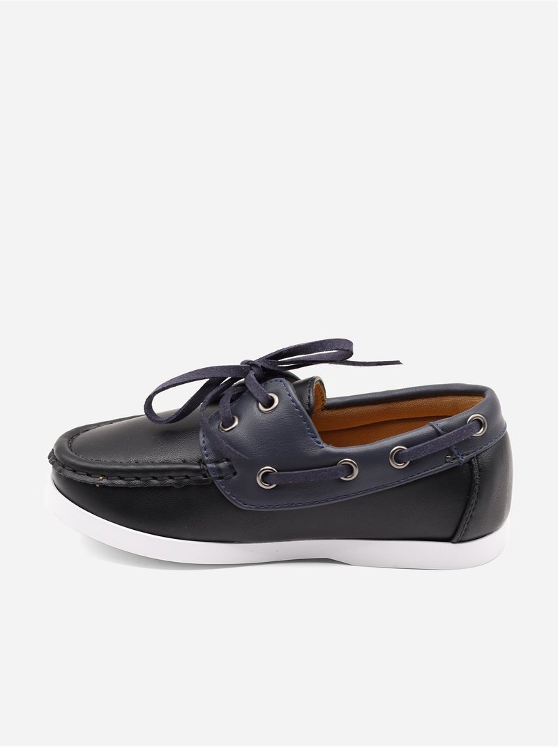 Mocassini con lacci Nero - Kiabi