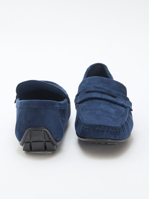 Mocassini da barca effetto scamosciato - Kiabi
