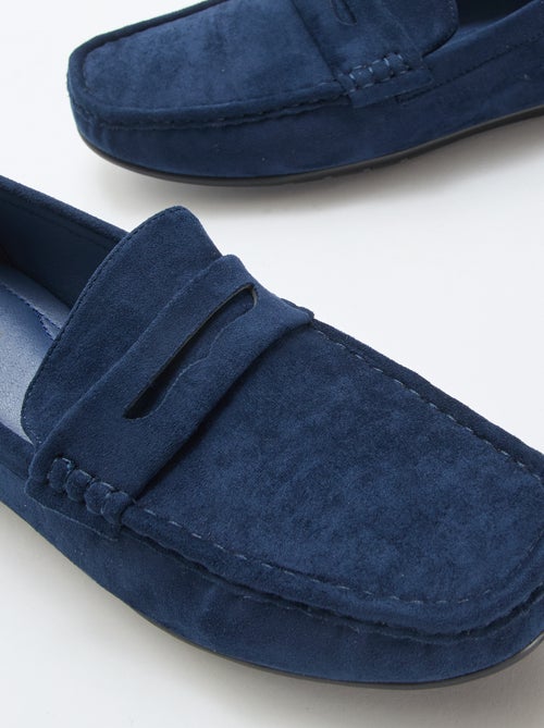 Mocassini da barca effetto scamosciato - Kiabi