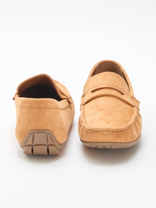 Mocassini da barca effetto scamosciato - Kiabi