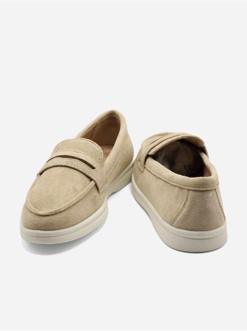 Mocassini da infilare Beige - Kiabi