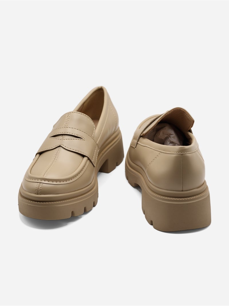 Mocassini da infilare Beige - Kiabi