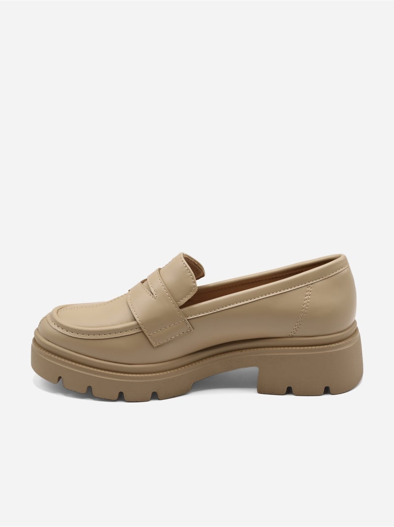 Mocassini da infilare Beige - Kiabi