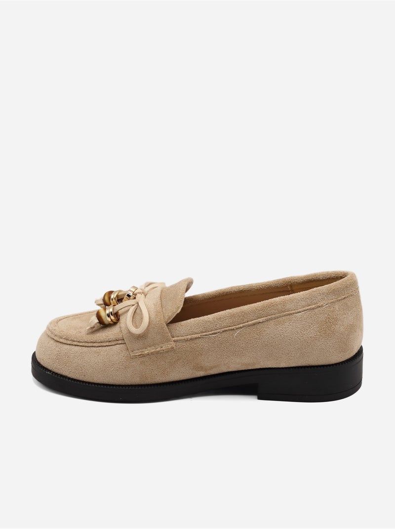 Mocassini da infilare Crema - Kiabi