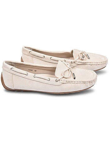 Mocassini Donna Lacci Camoscio Bobo Chic 3 Colori OZABI
