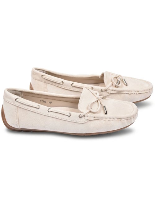 Mocassini Donna Lacci Camoscio Bobo Chic 3 Colori OZABI - Kiabi