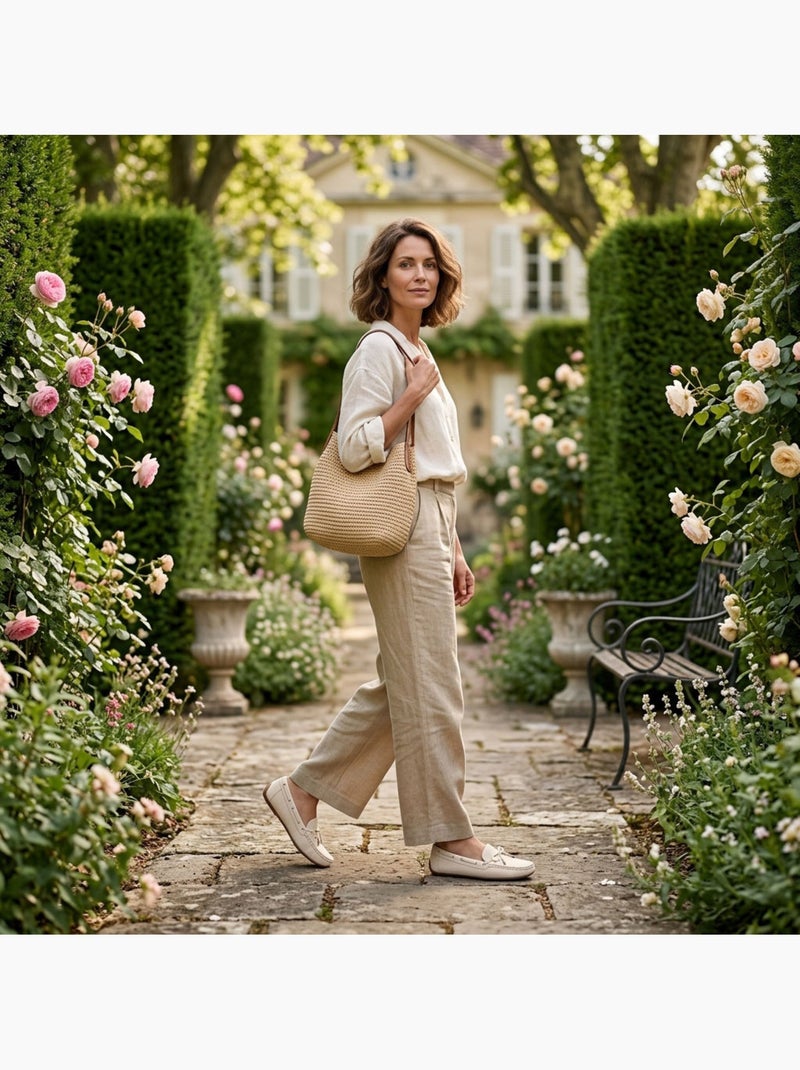 Mocassini Donna Lacci Camoscio Bobo Chic 3 Colori OZABI Beige - Kiabi