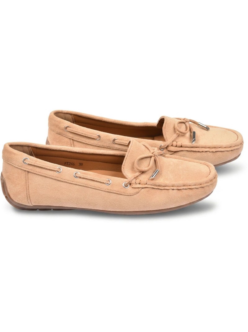 Mocassini Donna Lacci Camoscio Bobo Chic 3 Colori OZABI Cammello - Kiabi