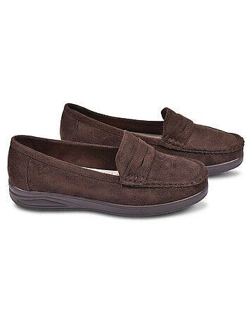 Mocassini Donna Penny Loafer Camoscio Comfort OZABI