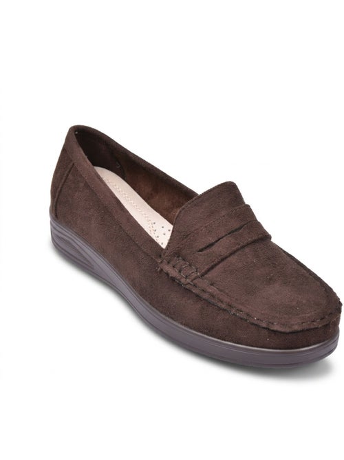 Mocassini Donna Penny Loafer Camoscio Comfort OZABI - Kiabi