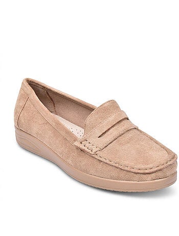 Mocassini Donna Penny Loafer Camoscio Comfort OZABI