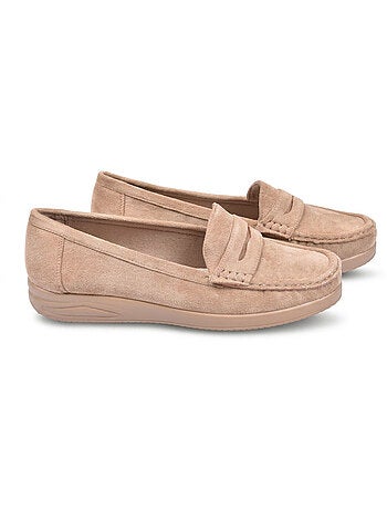Mocassini Donna Penny Loafer Camoscio Comfort OZABI