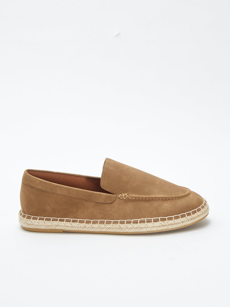Mocassini espadrillas MARRONE - Kiabi