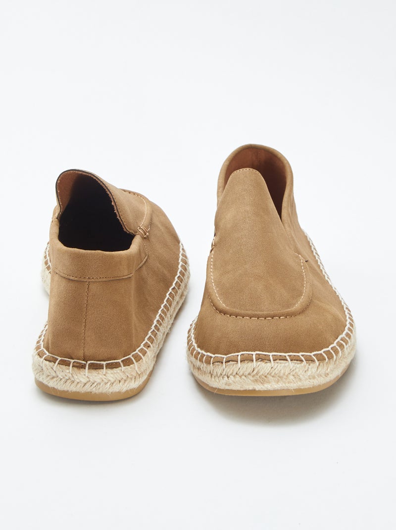 Mocassini espadrillas MARRONE - Kiabi