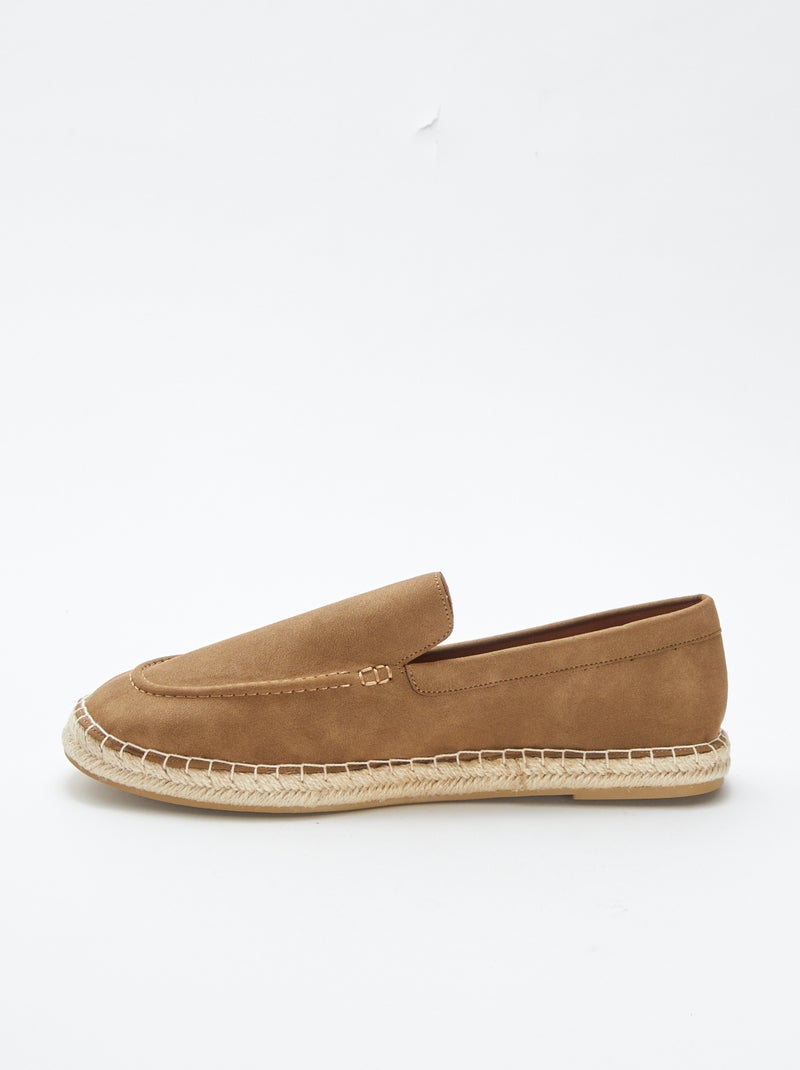 Mocassini espadrillas MARRONE - Kiabi