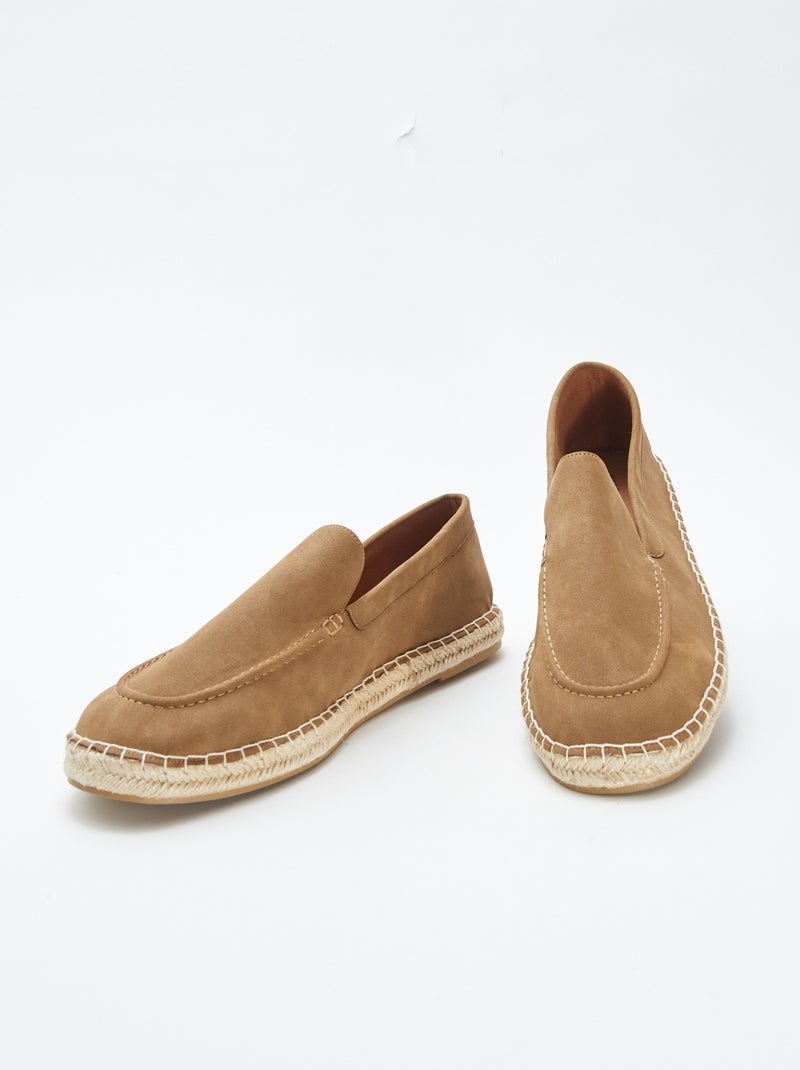 Mocassini espadrillas MARRONE - Kiabi