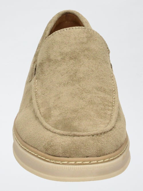 Mocassini in ecopelle scamosciata - Kiabi