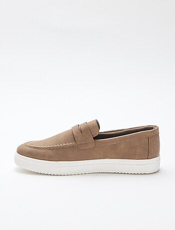 Mocassini in suedette