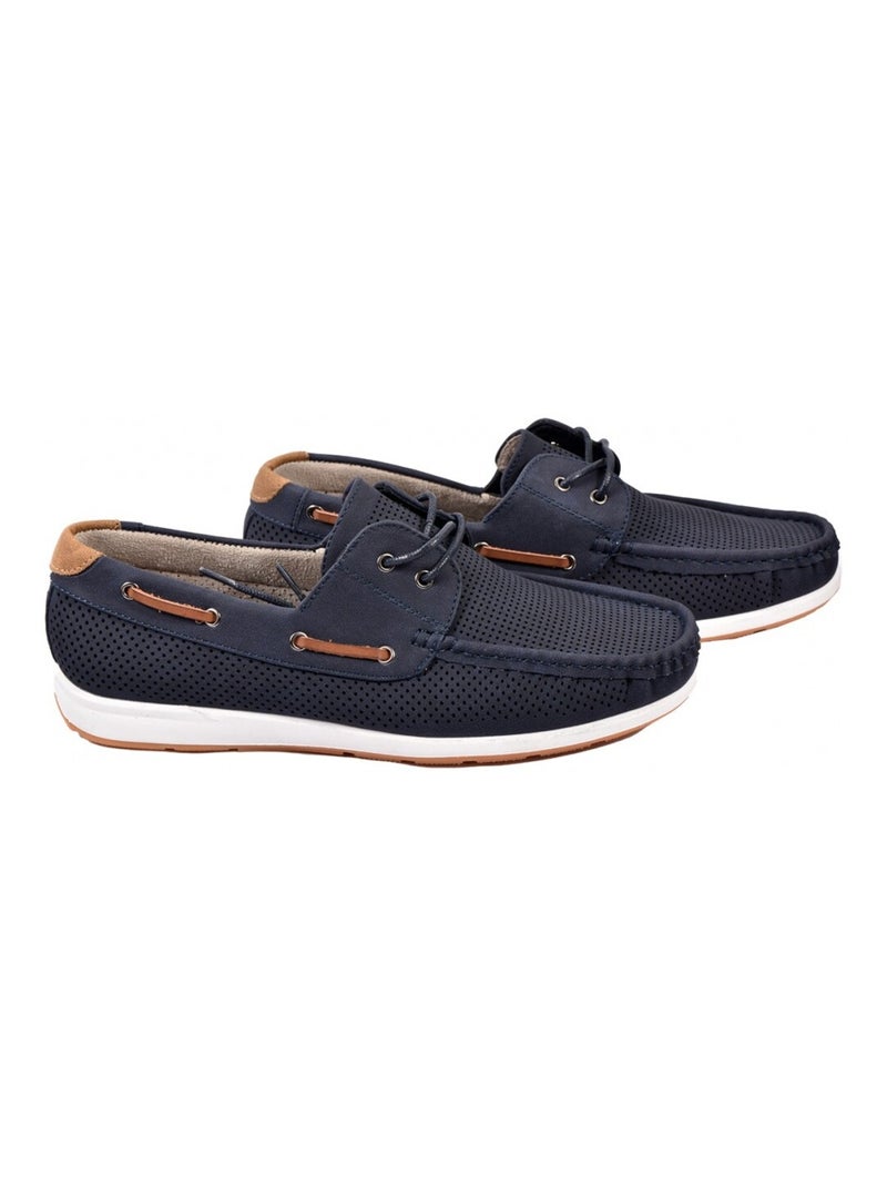 Mocassini PREMIUM da uomo Blu marino - Kiabi