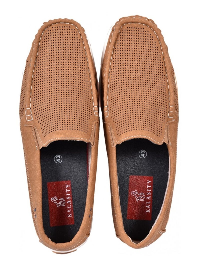Mocassini PREMIUM da uomo Cammello - Kiabi