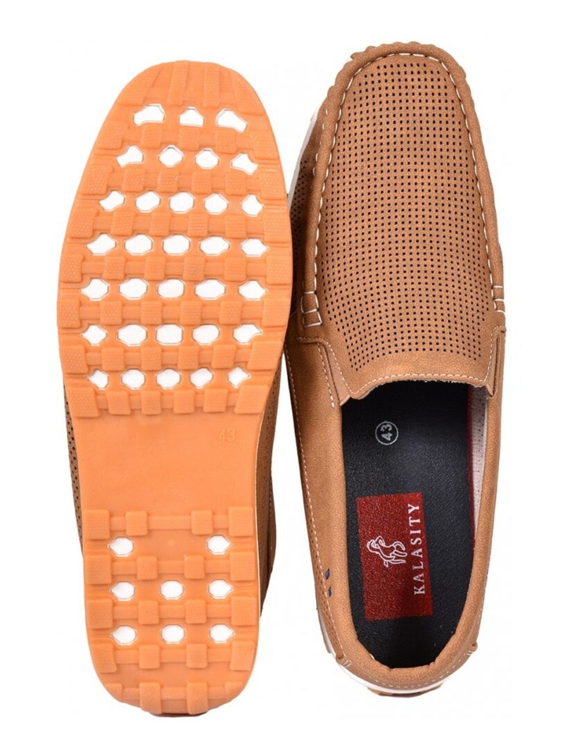 Mocassini PREMIUM da uomo Cammello - Kiabi