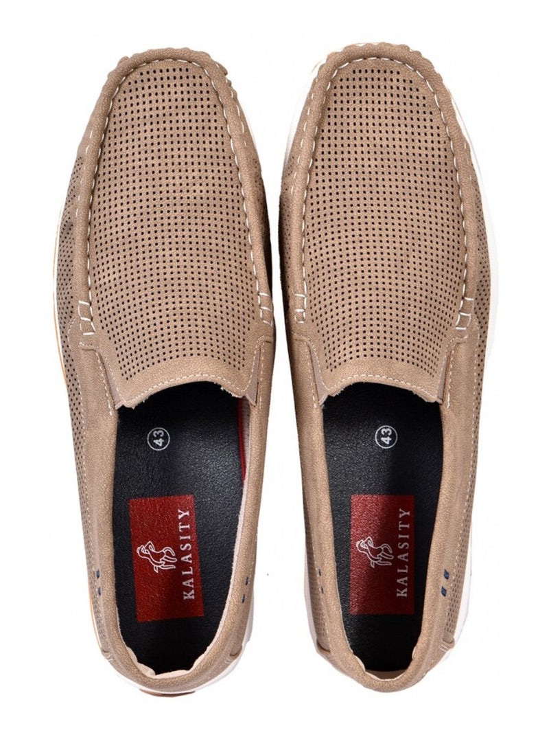 Mocassini PREMIUM da uomo Marrone chiaro - Kiabi