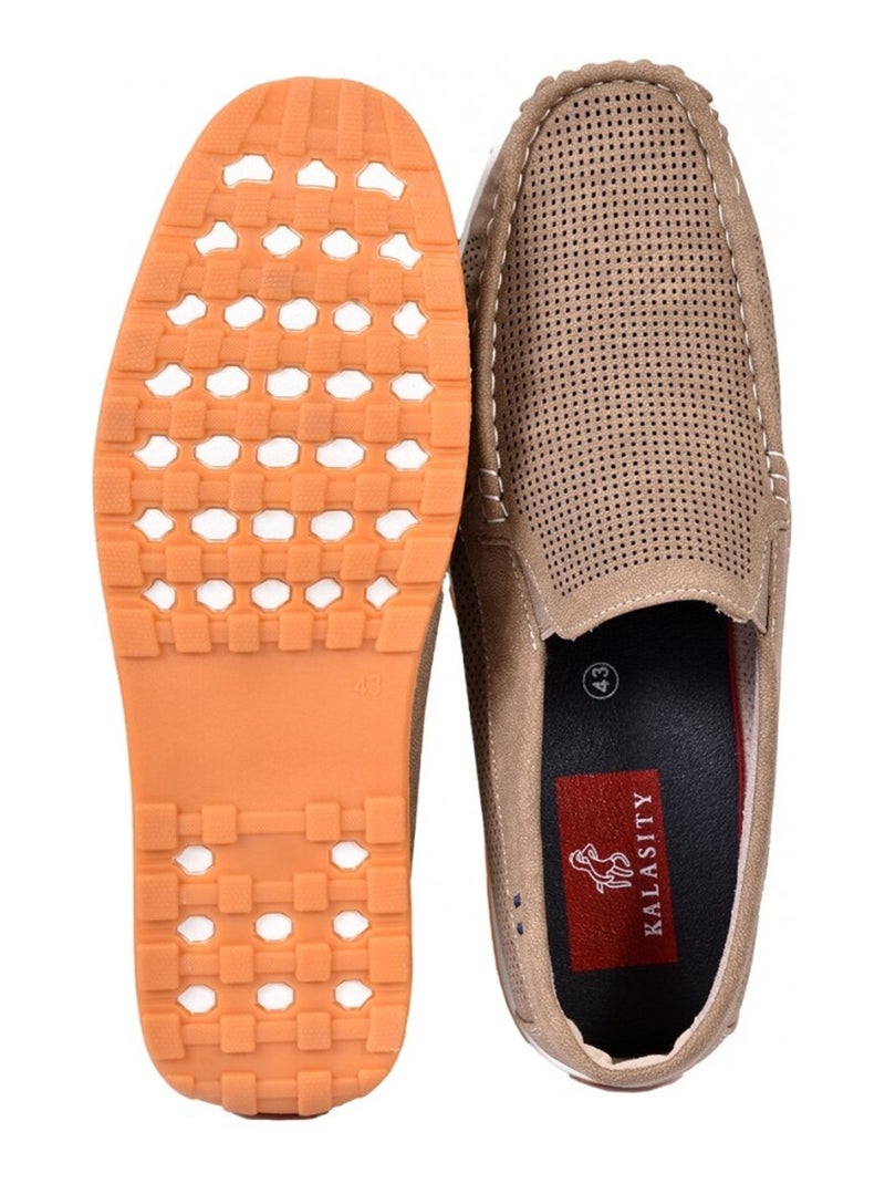 Mocassini PREMIUM da uomo Marrone chiaro - Kiabi
