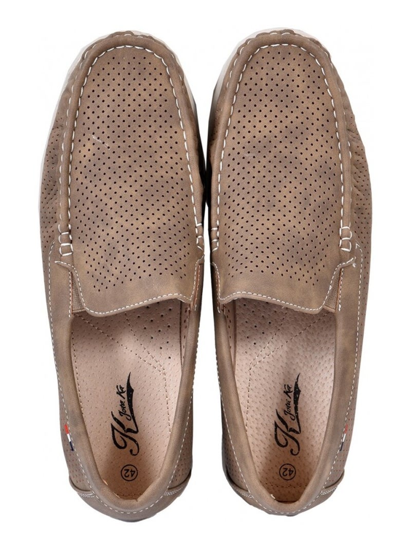 Mocassini PREMIUM Marrone chiaro - Kiabi