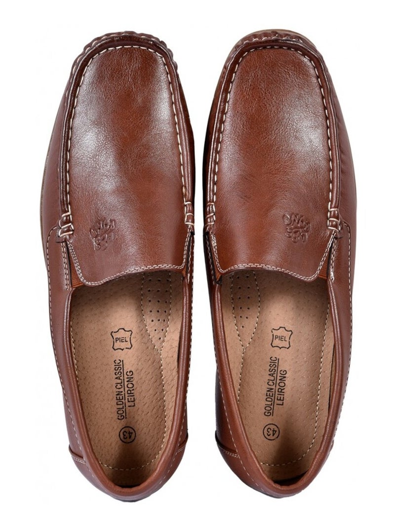 Mocassini PREMIUM Marrone - Kiabi