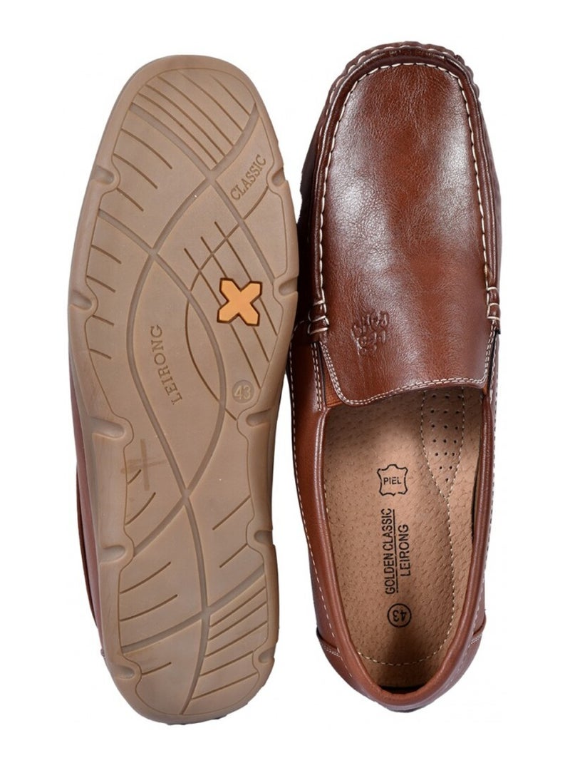 Mocassini PREMIUM Marrone - Kiabi