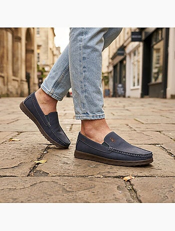 Mocassini uomo estivi comfort slip-on OZABI
