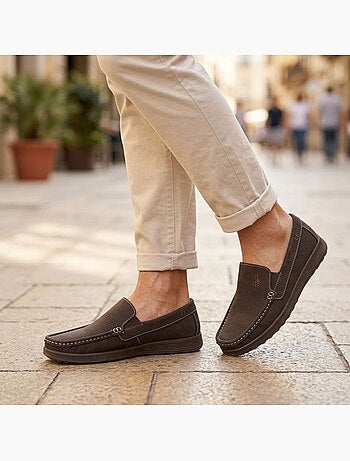 Mocassini uomo estivi comfort slip-on OZABI