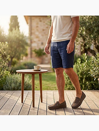 Mocassini uomo estivi comfort slip-on OZABI