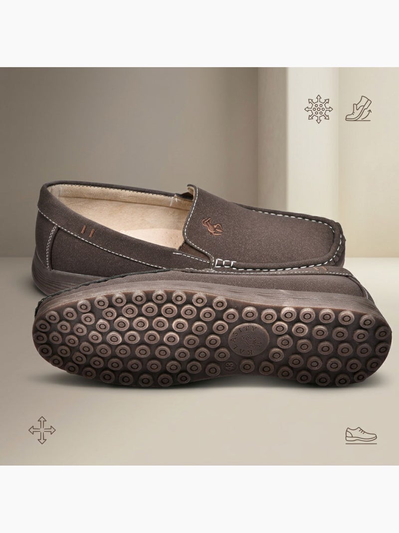 Mocassini uomo estivi comfort slip-on OZABI Moka - Kiabi