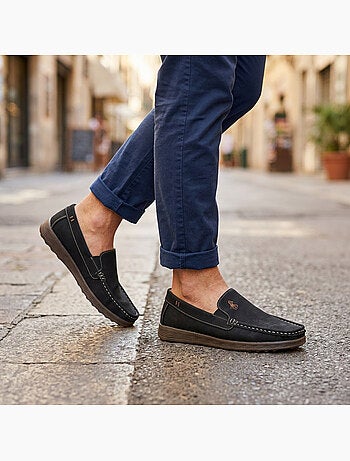 Mocassini uomo estivi comfort slip-on OZABI